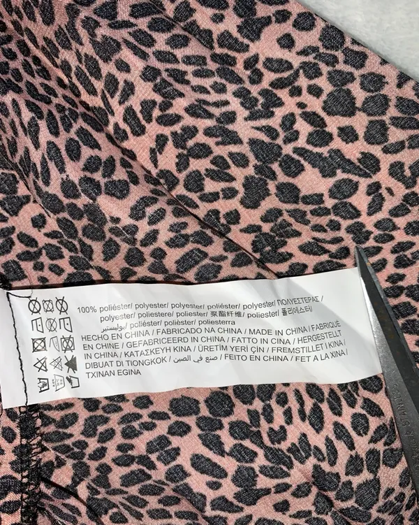 Pull&Bear pleated midi skirt in animal print size XS - Image 9