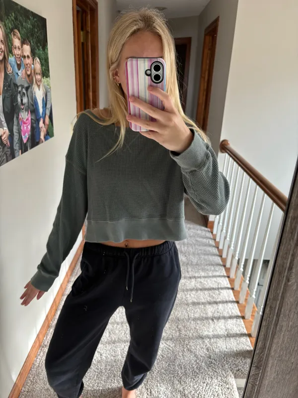 Dark Green Aerie Top - Image 4