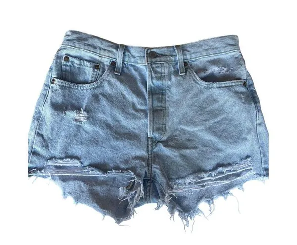 Levi's Premium 501 Denim Shorts 29 - Image 2