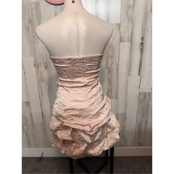 City triangles pink dress size small - Image 2