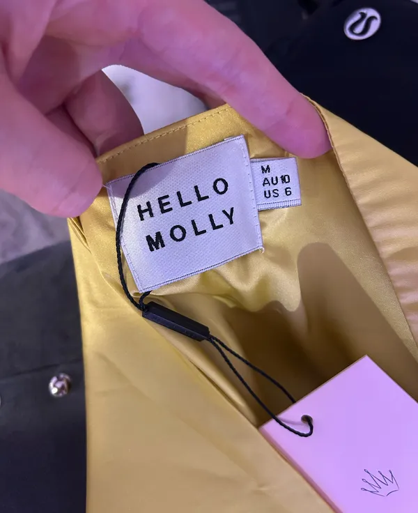 Yellow Hello Molly Formal Maxi Dress - Image 3
