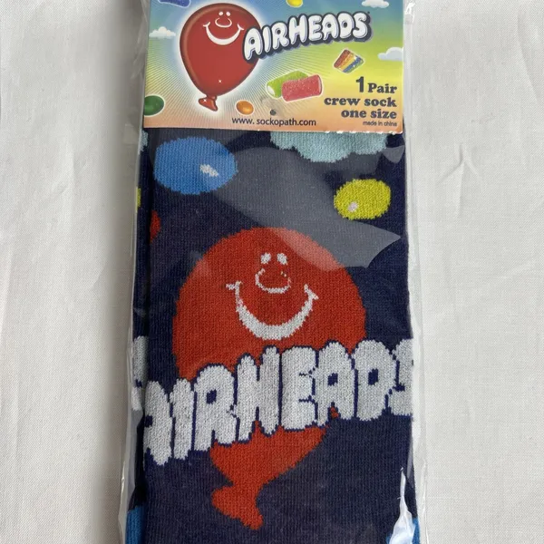 New Classic Candy Crew Socks Size 8/9-12/13 Razzles Gum Airheads Fluffy Stuff - Image 6