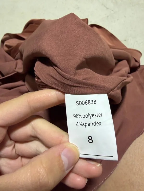 Showpo NWT felt so happy One-Shoulder dusty rose Dress MSRP$130 4 - Image 10