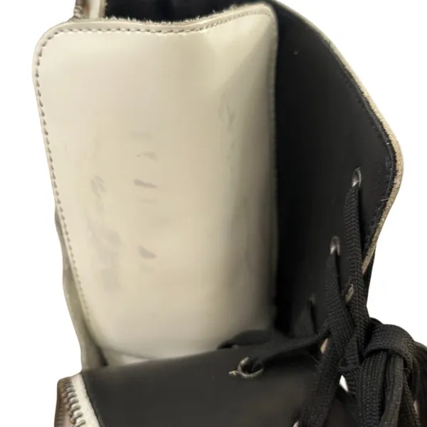 Thursday Boot Company Leather Combat Boots in Ecru‎ White Sz 10 Chunky Lug Sole - Image 9