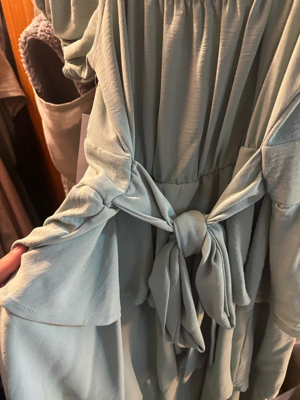 Sage Green Dress Dry Goods - Image 4