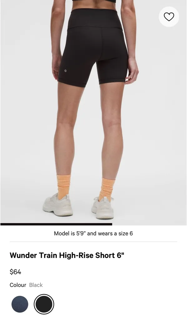 Lululemon Wunder Train 6” - Image 2