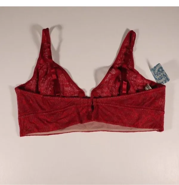 NWT free people tameeka bra in size large shade berry electric - Image 4