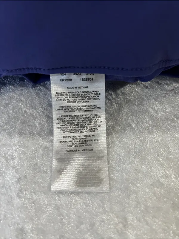 Columbia Omni Shade Skort Skirt Built -On Shorts Purple Size Large Sporty Comfy - Image 13