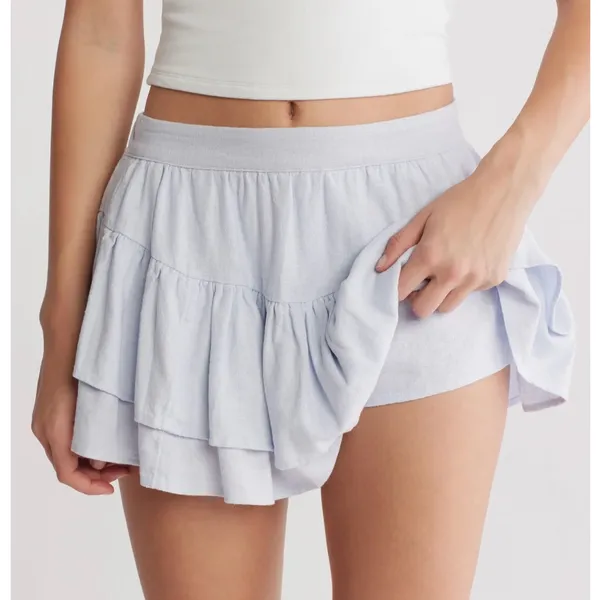 Abound‎ Skort Ruffle Purple Size medium - Image 3