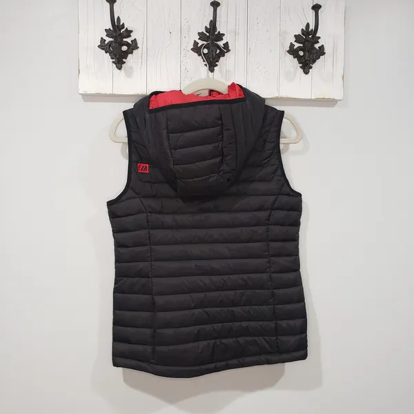 Stormtech Gravity Thermal Vest Womens S Black Red Insulated Puffer NWT - Image 2