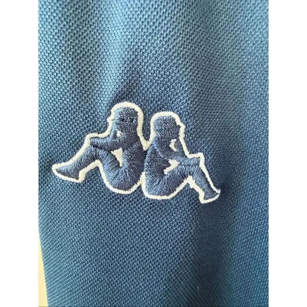 Kappa Cadet Blue Straight Leg Track Lounge Pants L - Image 4