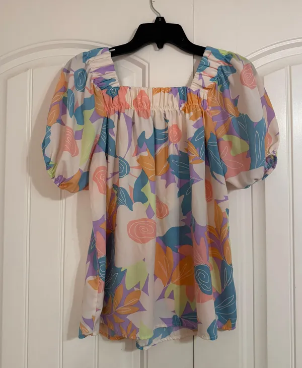 Entro Flowery Top - Image 3