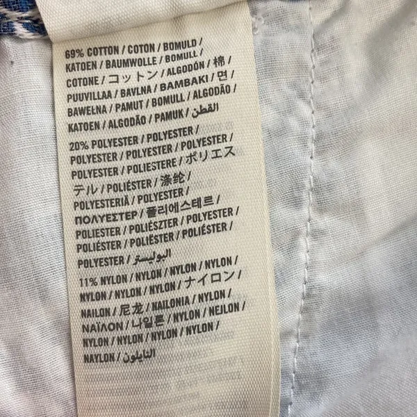 Abercrombie &Fitch| Fancy Blue Tapestry Shorts sz 8 - Image 7