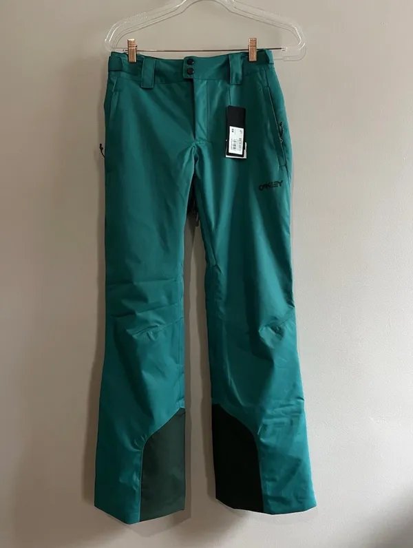 NWT Oakley Insulated Jasmine Snowboard/Ski Pants Green Lake - Image 2