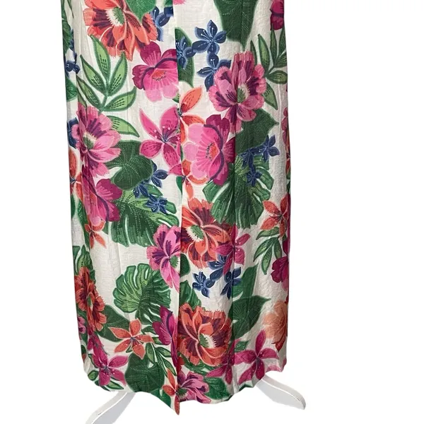 Willow Glenn Floral Sleeveless Maxi Dress Women’s Size M Hourglass Colorful - Image 8