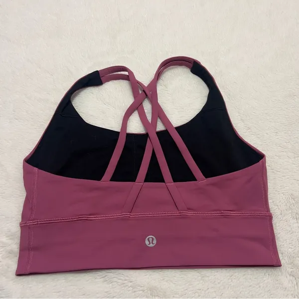 Pink lululemon sports bra - Image 2