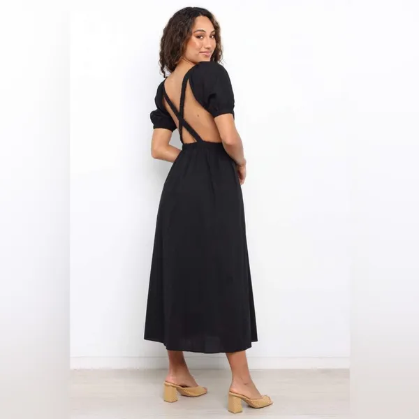 Petal & Pup Ollie Dress in Black Size 2 New with tag - Image 2