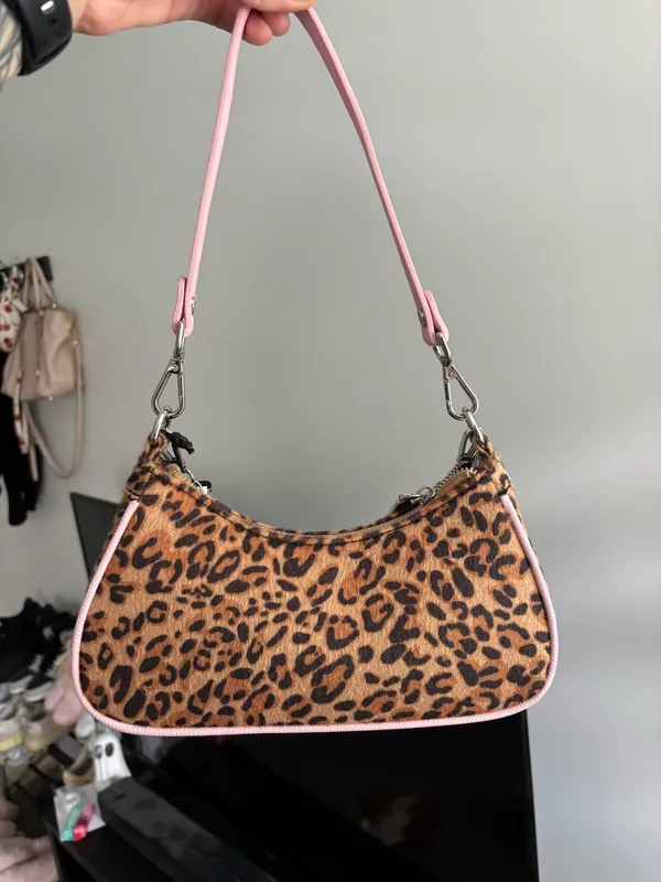 cheetah print von dutch shoulder bag - Image 2