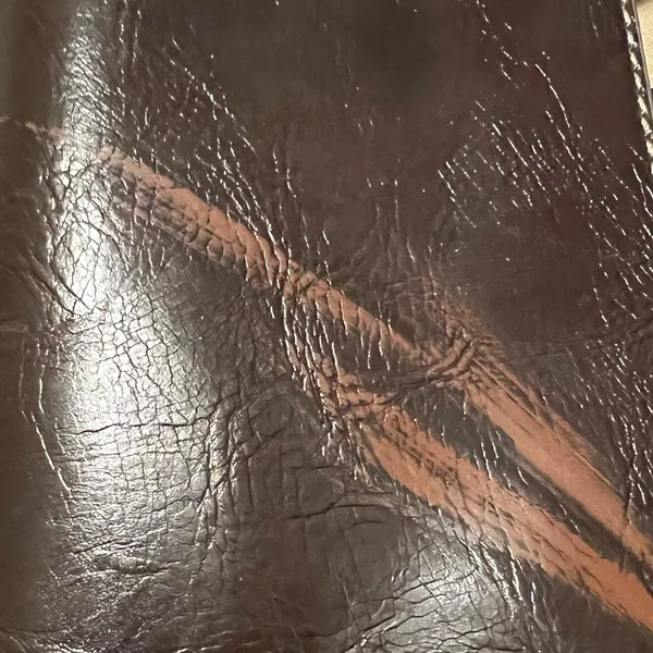 Nine & Co. Brown Leather Shoulder Bag with Silver Accents - Image 7