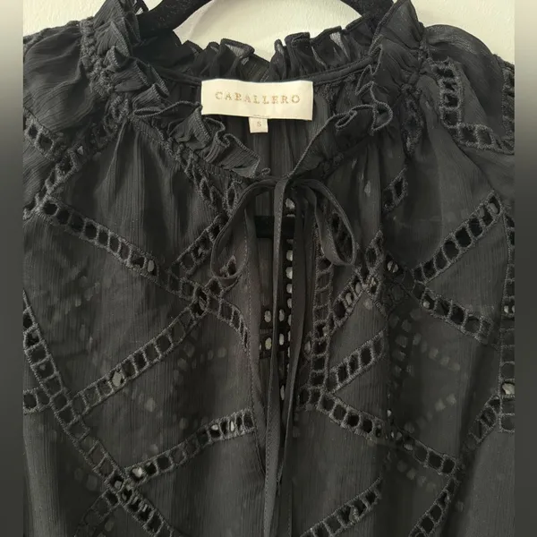 Anthropologie Caballero Lace Blouse Size S NWOT - Image 6