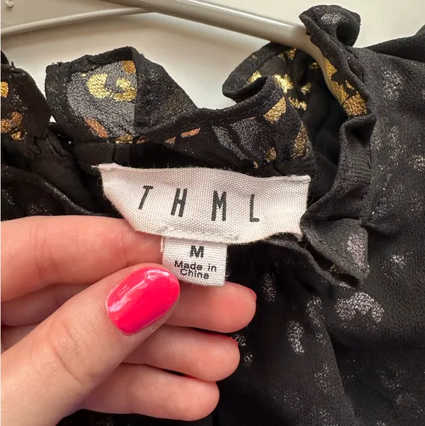 THML Cheetah Blouse  - Image 4
