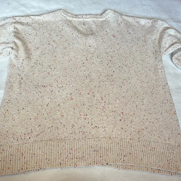 NWOT Old Navy V Neck Cotton Sweater - Image 8