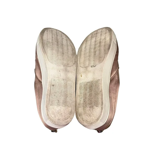 Steve Madden Glandi Pink‎ Satin Studded Slip-On Platform Sneakers 7.5 - Image 8