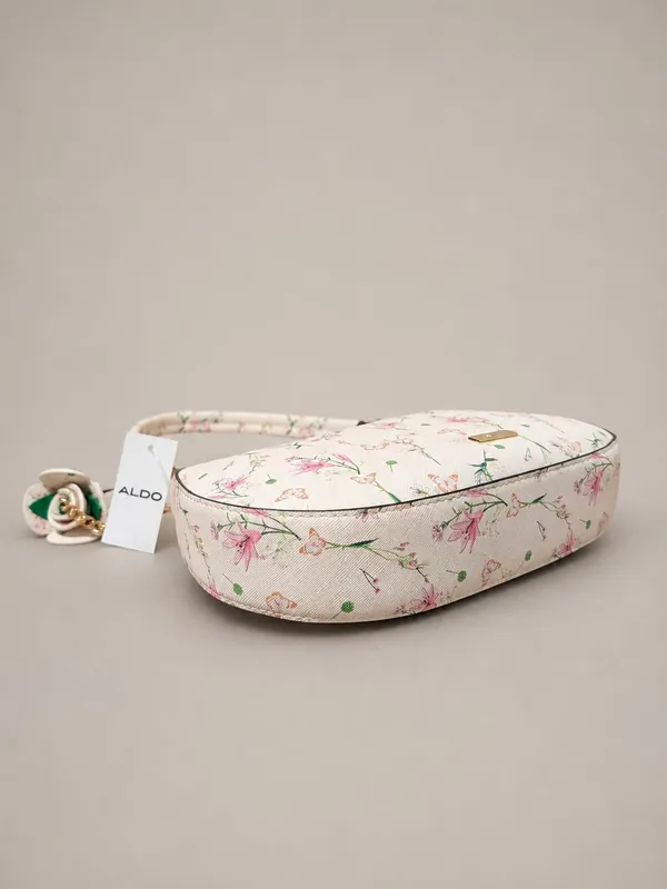 "New ALDO Floral Shoulder Bag with Tags – Elegant Spring/Summer Purse" - Image 4