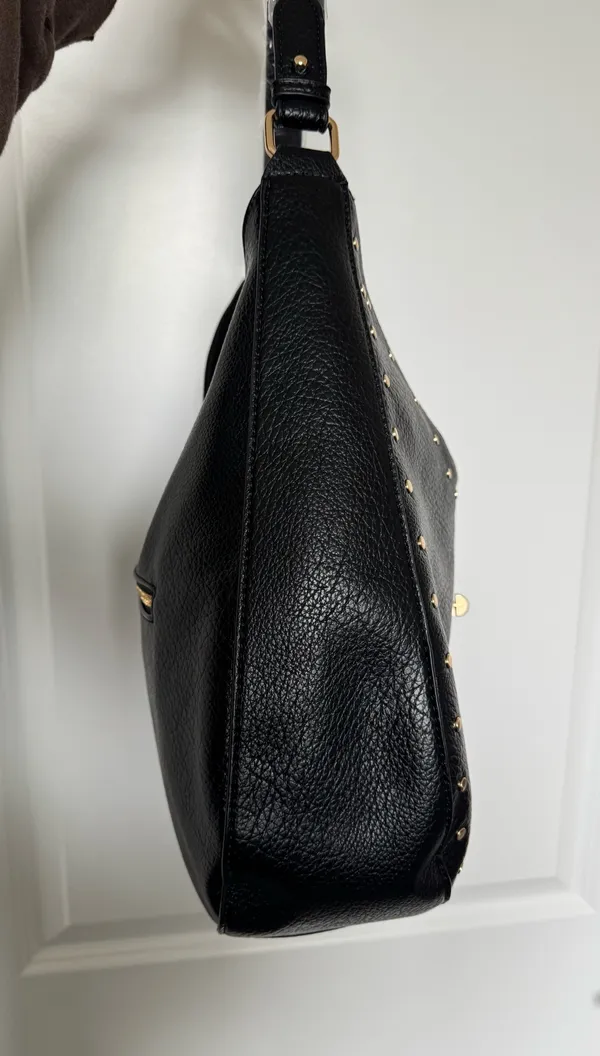 Moda Luxe Black Leather Purse - Image 7