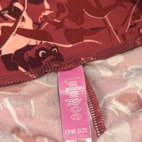 Lularoe Disney The Incredibles TC2 Leggings Elastigirl Dash Violet Jack One Size - Image 4