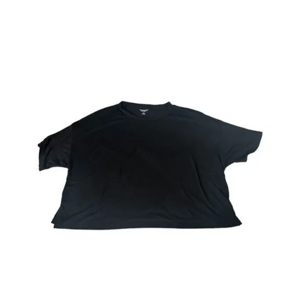 Old Navy Active Womens Black Medium T-Shirt Short Sleeve Stretch - Image 7