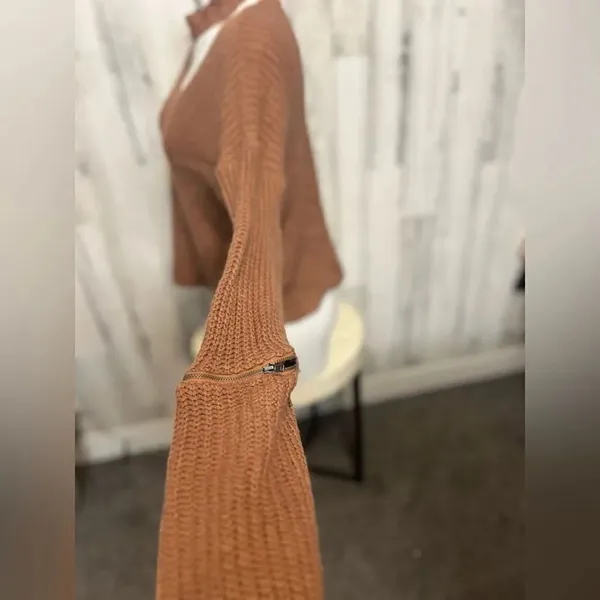 Brown sweater Brown Size L - Image 4