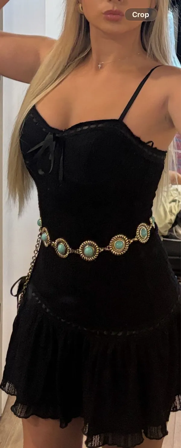 black mini dress - Image 2