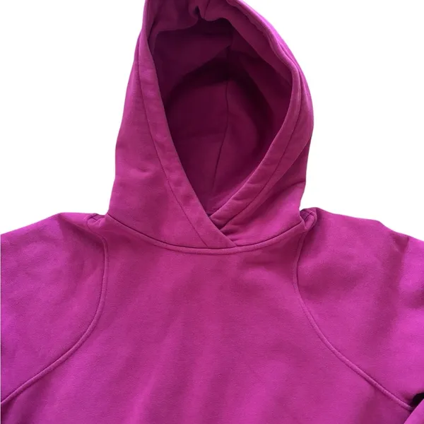 Lululemon All Yours Hoodie Fleece Lined Ripened Raspberry Size 4 Pocket Athletic - Image 3