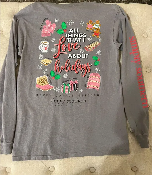 Simply Southern Women’s Ling Sleeve Tee - Image 2