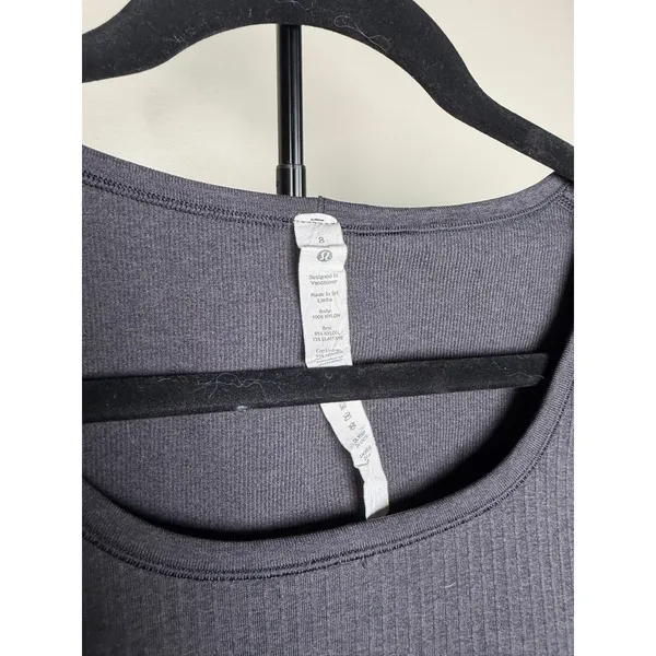 Lululemon Ebb to Street Short Sleeve T shirt Size 8 - Image 2