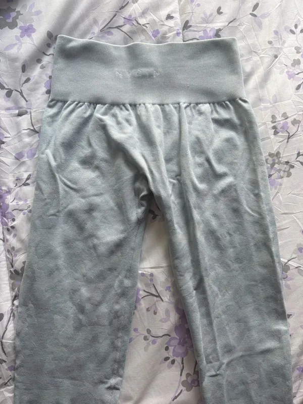 NVGTN baby blue camo leggings - Image 2