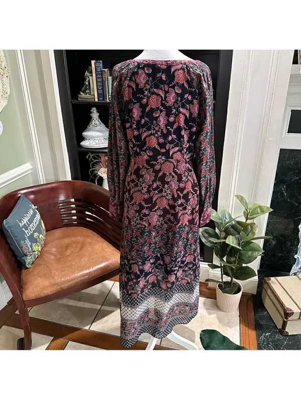 Cabi 3675 Festive Maxi Dress Size M - Image 7