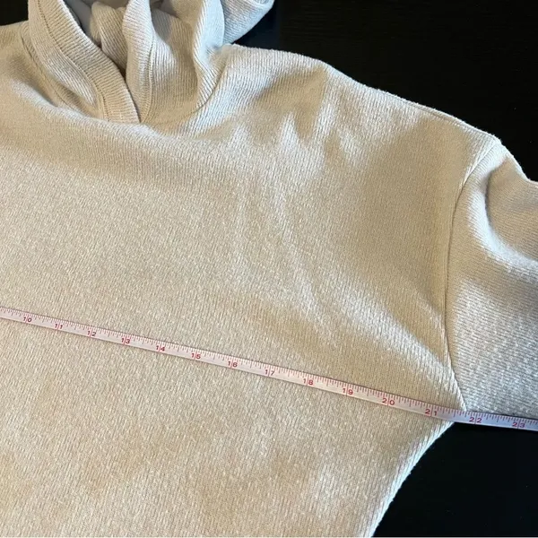 Abercrombie & Fitch Soft‎ AF Cream Hoodie XS - Image 9