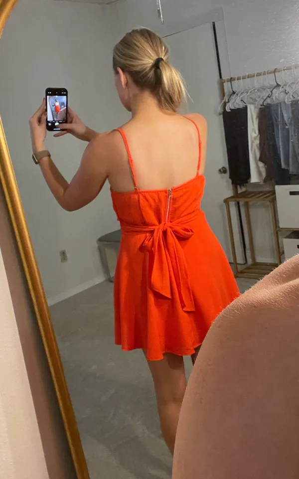 Boutique Dress Red Size M - Image 3