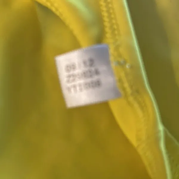 Adidas yellow racerback tank top - Image 4
