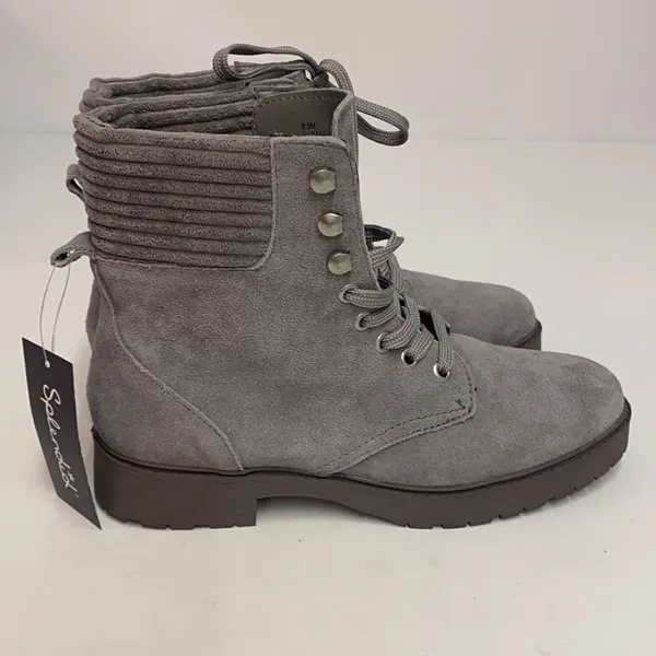 Splendid Gray suede‎ Sadie Boot size 6.5 A2 - Image 7