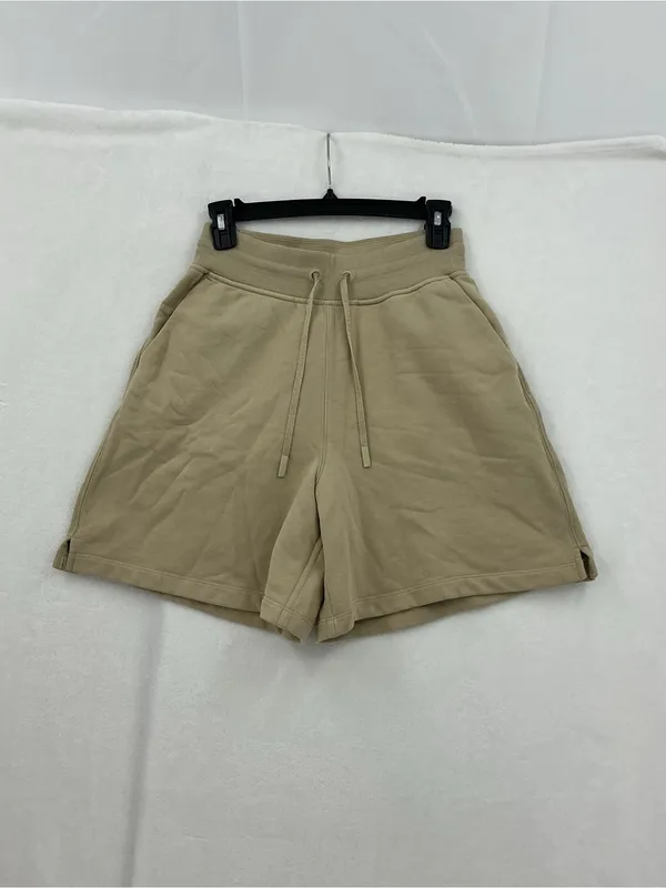 lululemon athletica High-Waist Relaxed Shorts in Tan 1032 - Image 2
