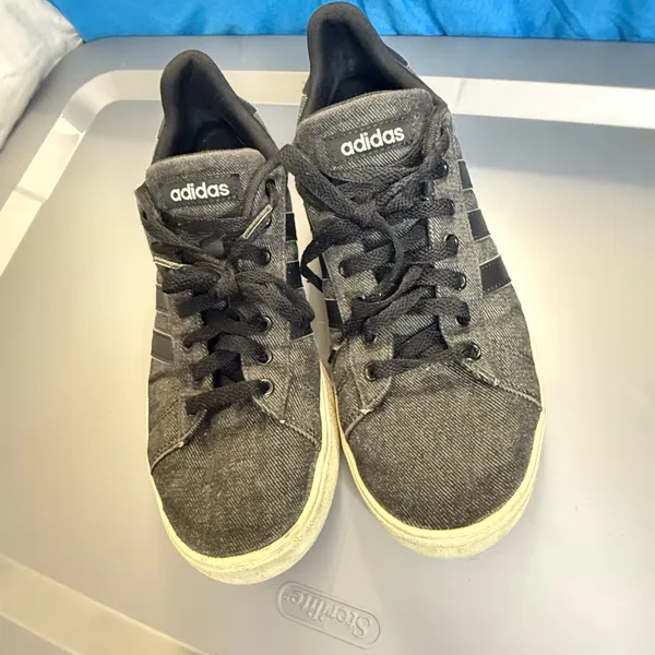 adidas Daily 2.0 Black Denim Men’s - Image 2