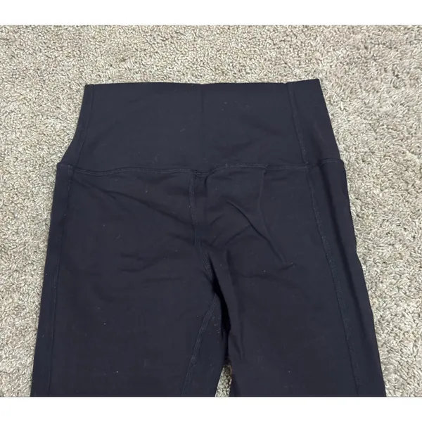 ALO YOGA 7/8 High Waist Black Moto Leggings Size Small - Image 8