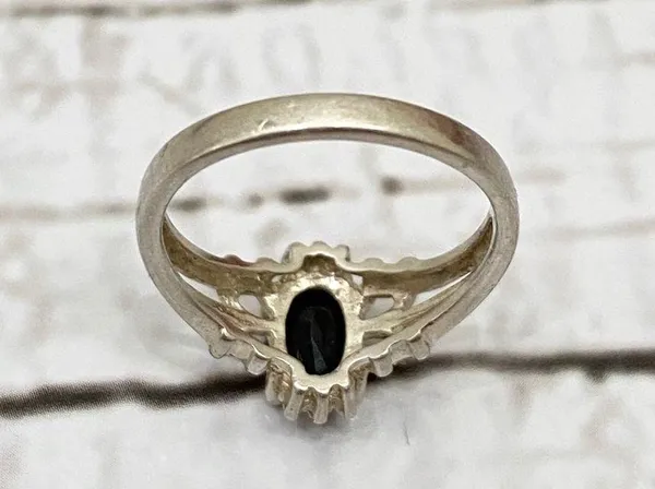 Black Onyx Sterling Silver Ring 5 - Image 13