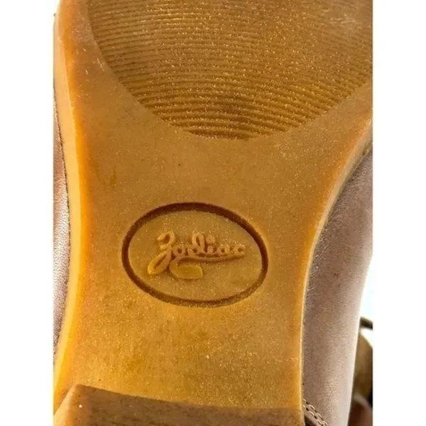Zodiac‎ USA Women's Brown Suede Leather Tall Boots Size 8 M - Image 7