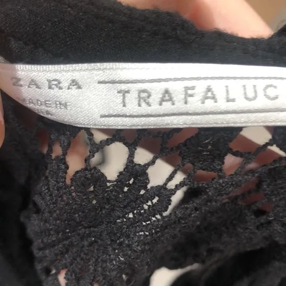 Zara black sleeveless top - Image 5