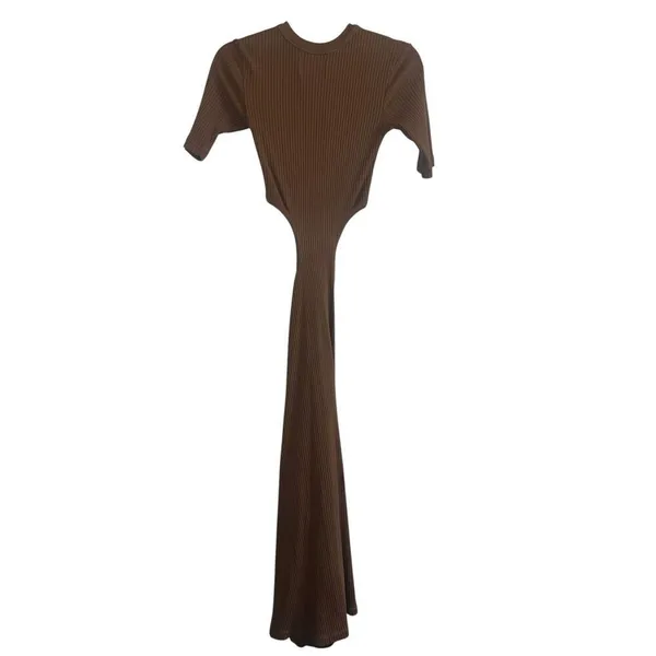 ✨Citizens of Humanity Brown Nicola Midi Light Brown Sz Small Dress✨ - Image 8