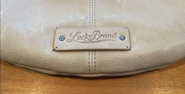 Lucky Brand Cream Crossbody Bag - Image 4
